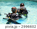 グリーン島でスキューバダイビングの講習中