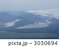 富士山から見る山中湖