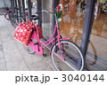ピンクの自転車