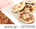 中華の蓮根の肉詰め