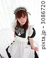 メイド姿の可愛い美女