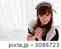 メイド姿の可愛い美女