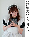 メイド姿の可愛い美女