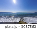 鎌倉　稲村ガ崎の海岸