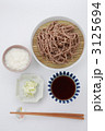 冷やしとろろ蕎麦俯瞰