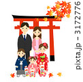 七五三（５歳、７歳、３歳、両親）