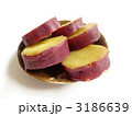 さつまいもの甘煮　紫色の皮