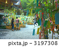 神社の七夕飾り
