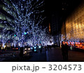 けやき坂のクリスマスイルミネーション