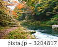 奥津渓の紅葉