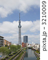 十間川から東京スカイツリー