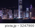 【蒼の夜】Bule Night 香港シリーズ（尖沙咀／九龍半島より香港中環／香港島を望む）