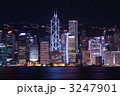 【蒼の夜】Bule Night 香港シリーズ（尖沙咀／九龍半島より香港中環／香港島を望む）