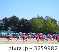 晴天に恵まれた秋の運動会です