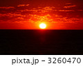 インド洋に沈む夕日