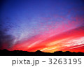 札幌－大倉山三角山周辺の夕焼け