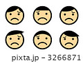 男性顔アイコン3