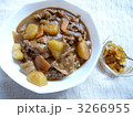 カレーライスと福神漬け