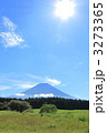 朝霧高原から見た富士山
