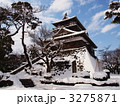 積雪した丸岡城本丸