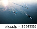 淀川で漕ぐボート