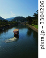 京都宇治川鵜飼い舟