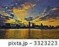 みなとみらい　夕景