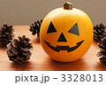 ハロウィン（かぼちゃ　まつぼっくり）