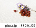 栗と秋の花