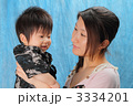 母親に抱っこされる赤ちゃん