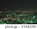 四日市港ポートビルより四日市工業地帯の夜景