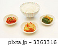 ごはんとキムチ