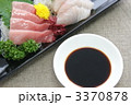 甘露醤油と刺身