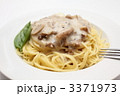 茸クリームソースのパスタ
