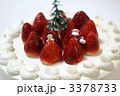 いちごのショートケーキ（ホール中央）