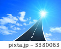 青空に続く道