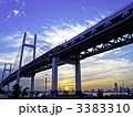 横浜　ベイブリッジ　夕景
