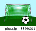 サッカーゴールとボール
