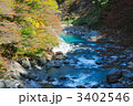 秋山郷の中津川渓谷の清流
