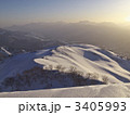 朝焼けの八方尾根