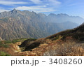 槍、穂高連峰秋色
