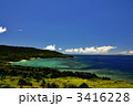 石垣島　海岸線の海