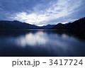 日没後の中禅寺湖