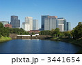 桜田濠と丸の内のビル群
