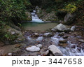 五頭山麓　魚止滝手前の滝