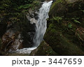 五頭山麓　不動の滝　秋の山
