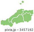 中国地方地図
