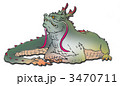 辰年の龍イラスト