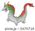辰年の龍イラスト