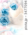 クラウンと青い薔薇
